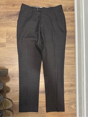 Suitsupply Brescia Dress Pant Dark Brown